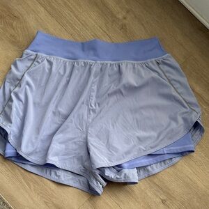 PTULA Light Blue Athletic Shorts